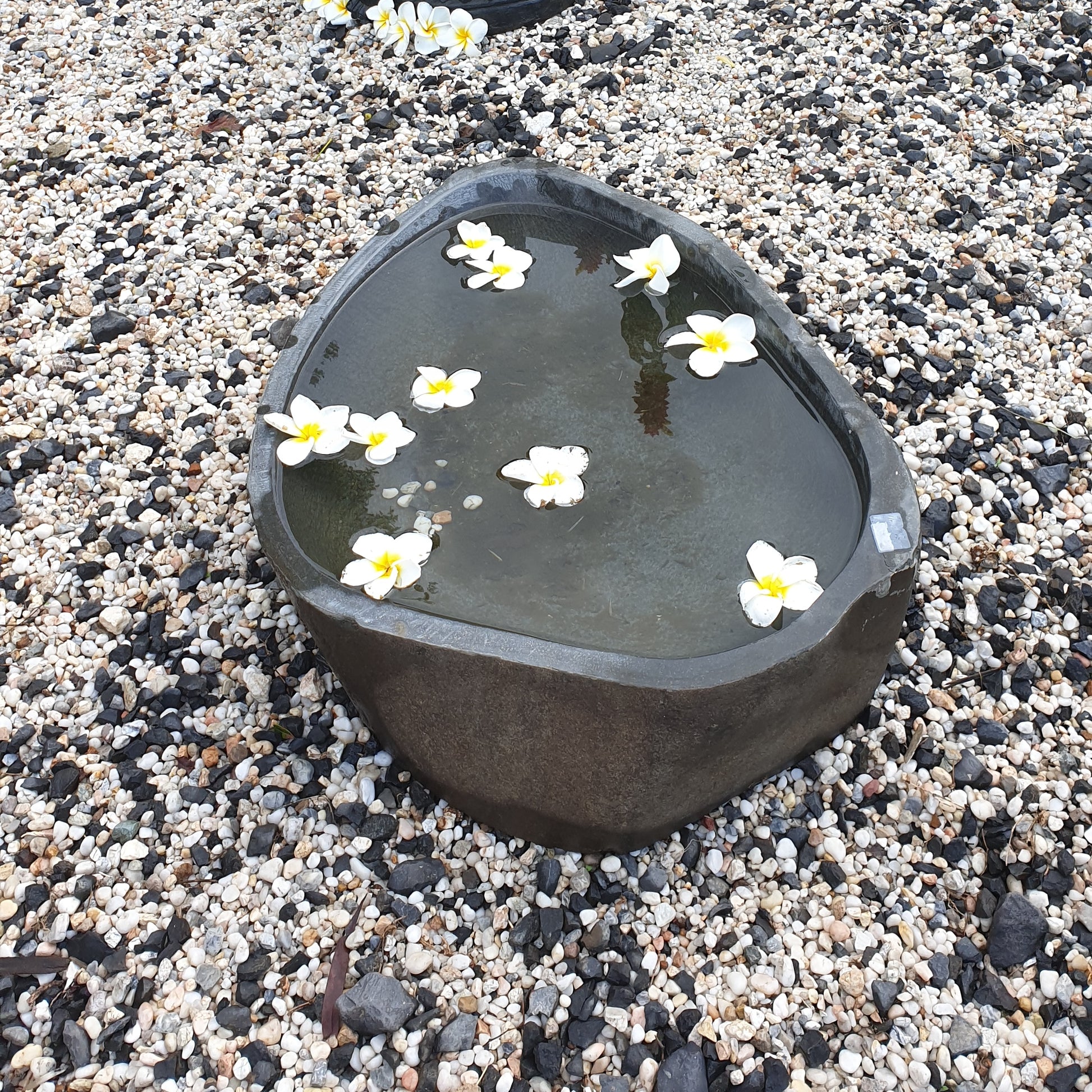 Japanese-Style Garden Stone Basin