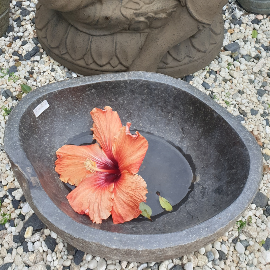 Japanese-Style Garden Stone Basin