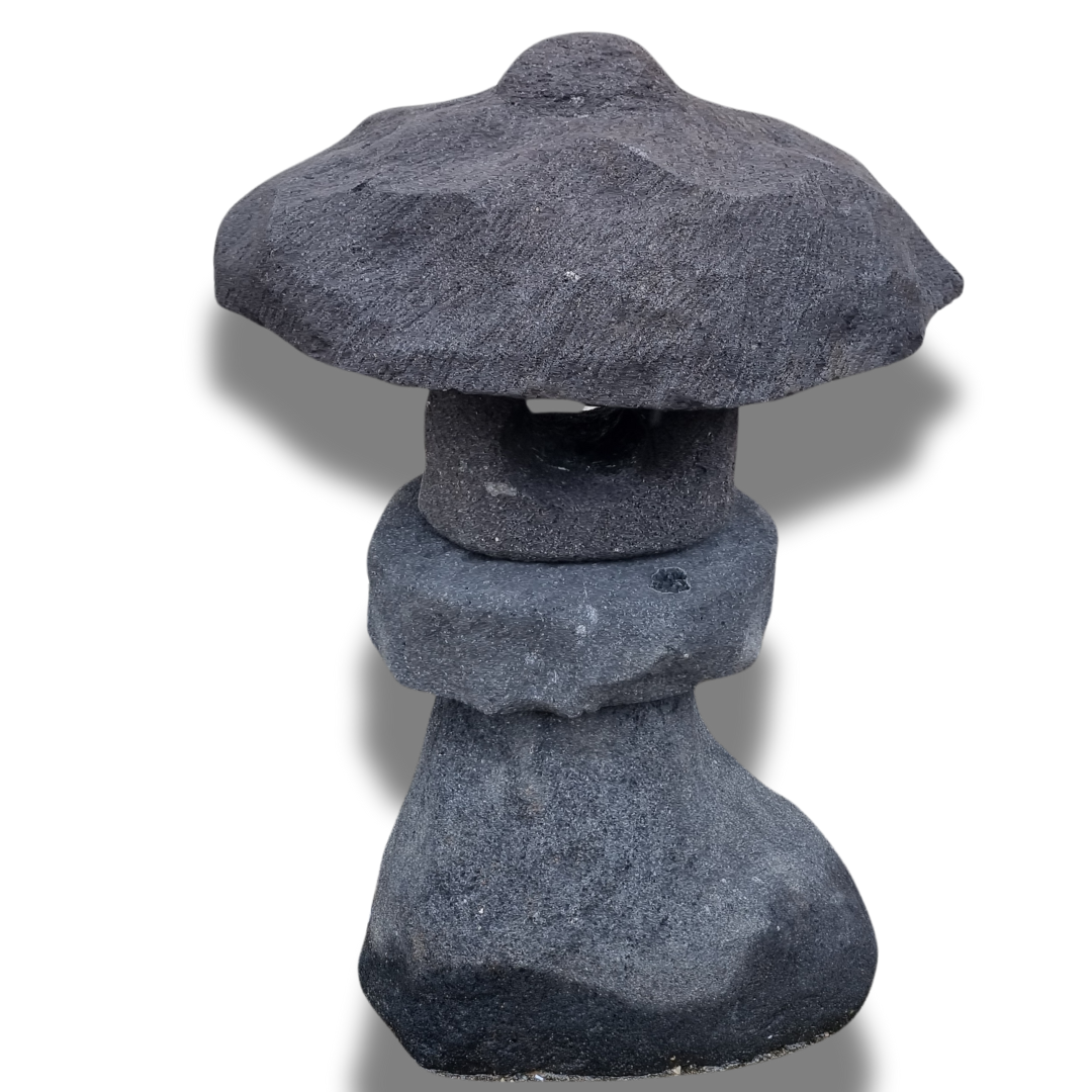 Lava Stone Garden Lantern style 2