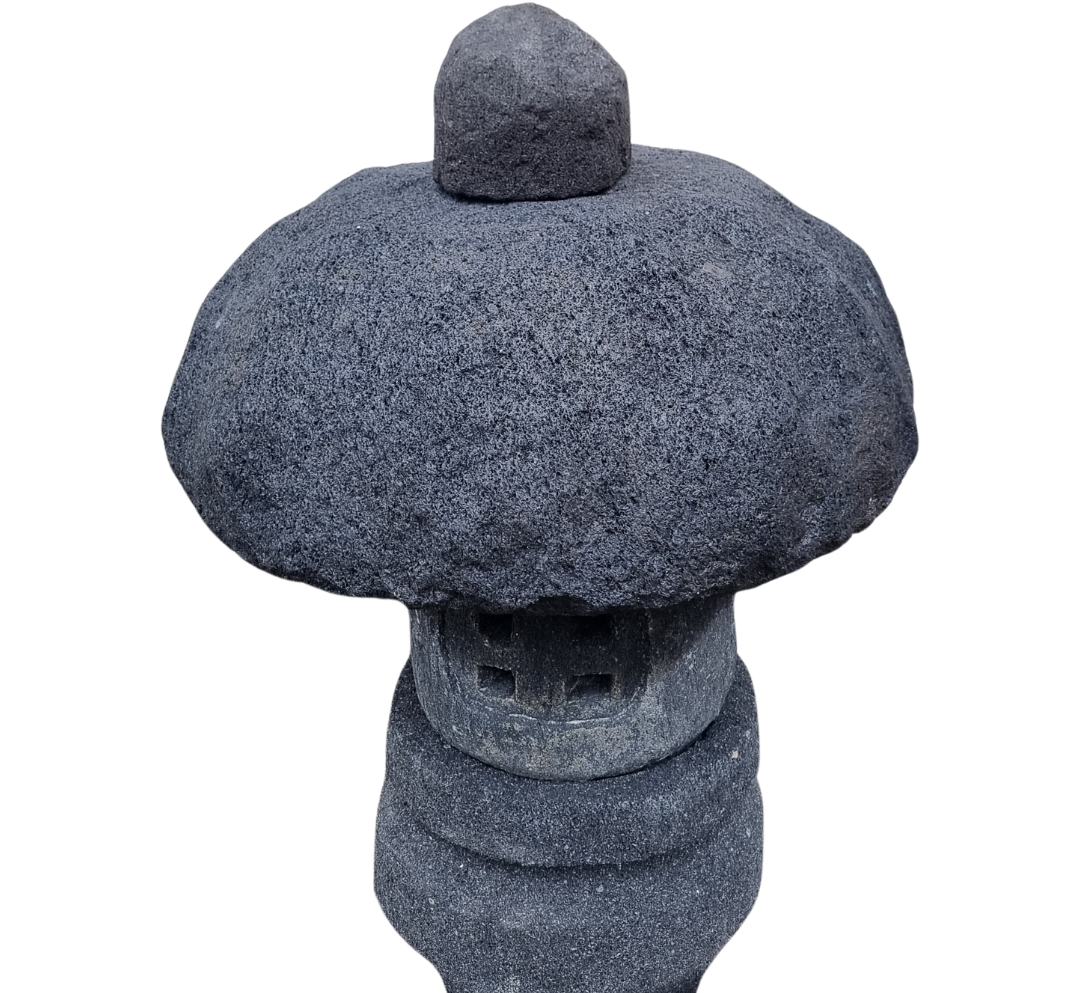 Lava Stone Garden Lantern style 1