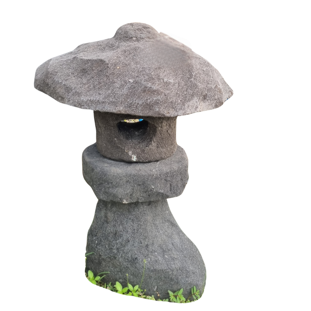 Lava Stone Garden Lantern style 2