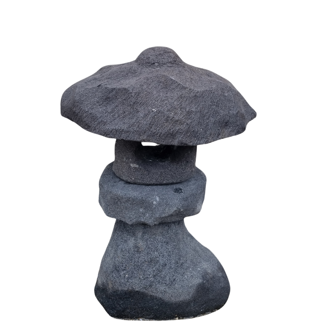 Lava Stone Garden Lantern style 2