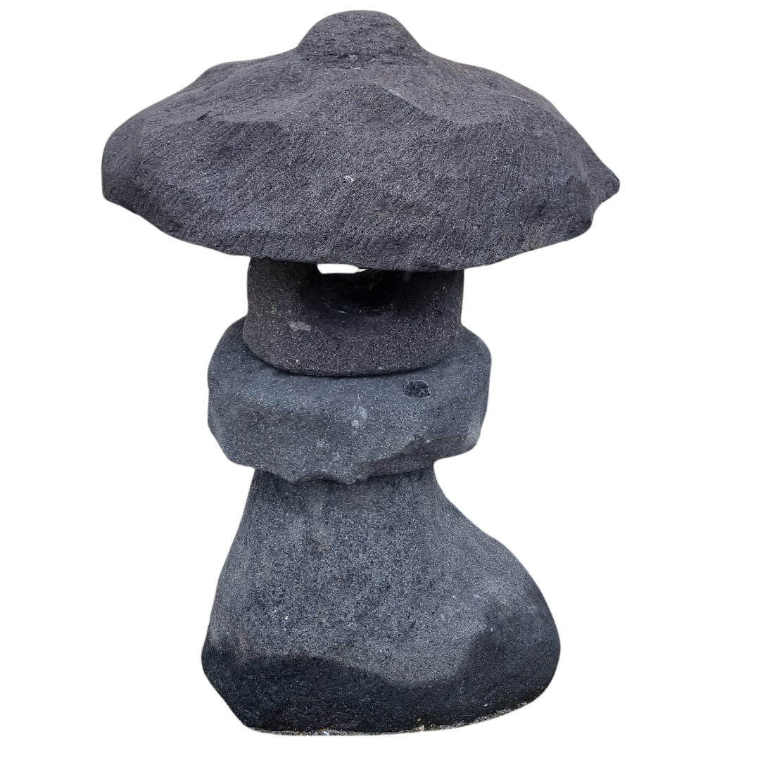 Lava Stone Garden Lantern style 2
