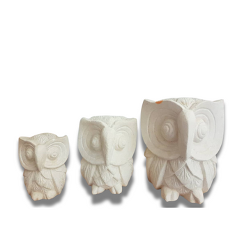 Limestone Cavings Owls