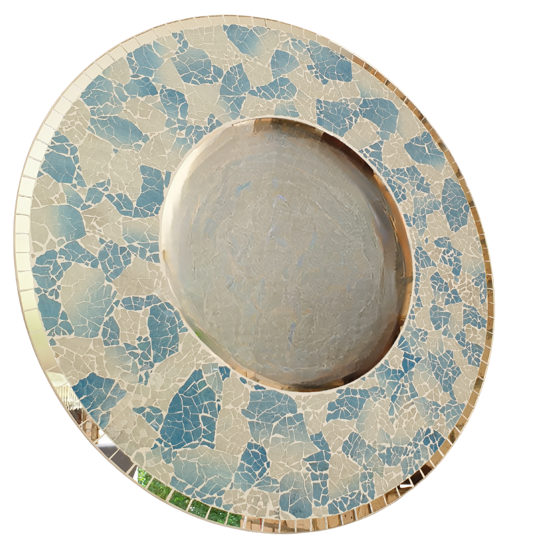 Mosiac Mirror Blue Crush