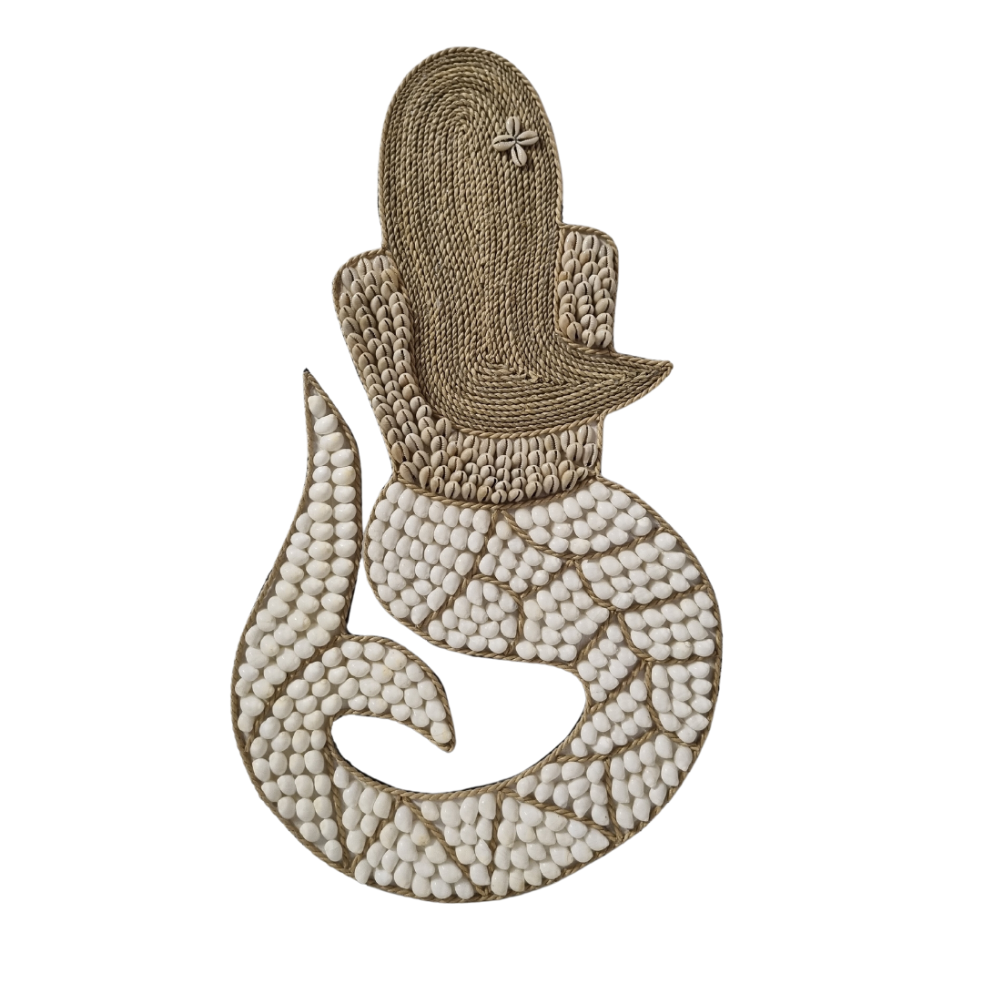 Mermaid Shell Wall Hanging Style 1