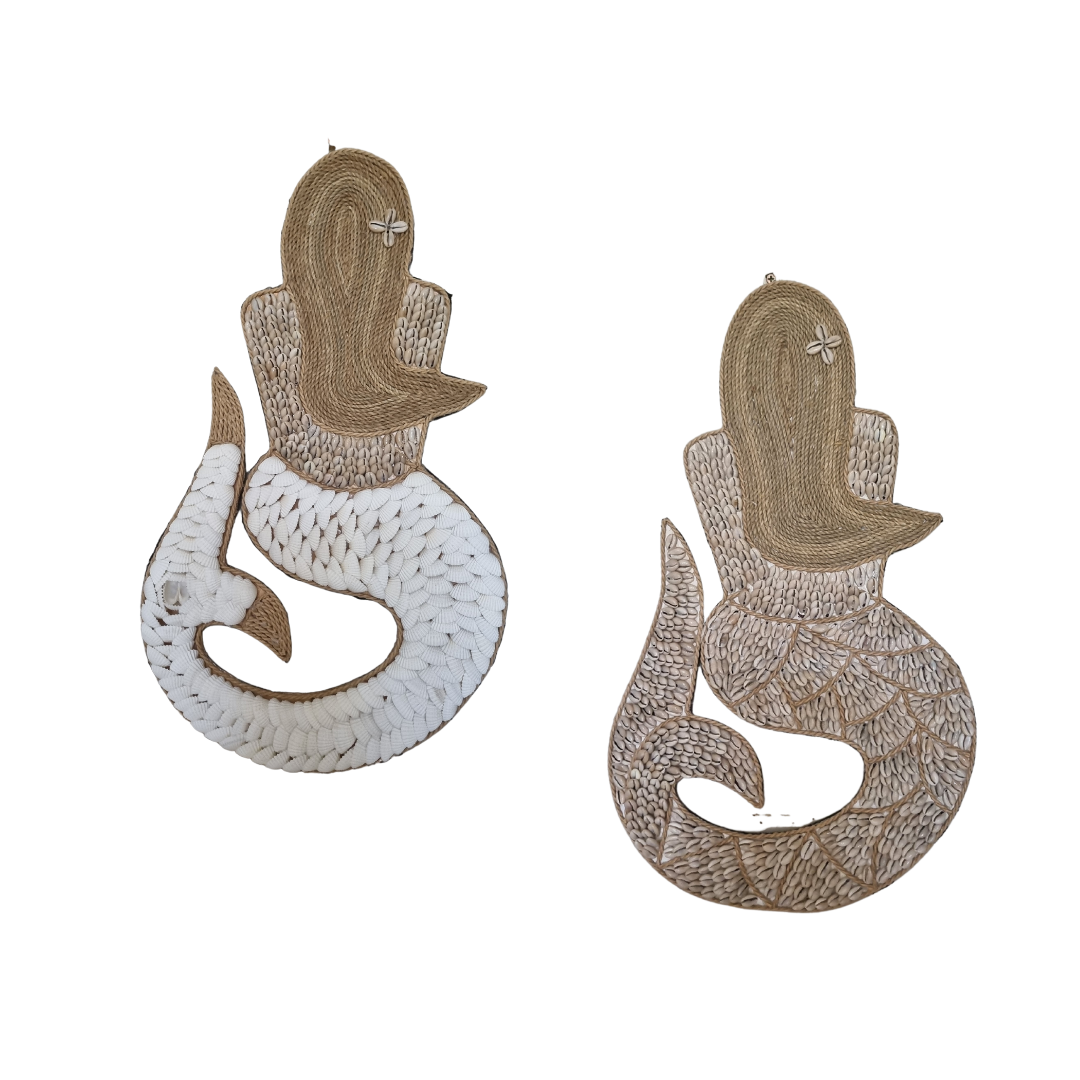 Mermaid Shell Wall Hanging