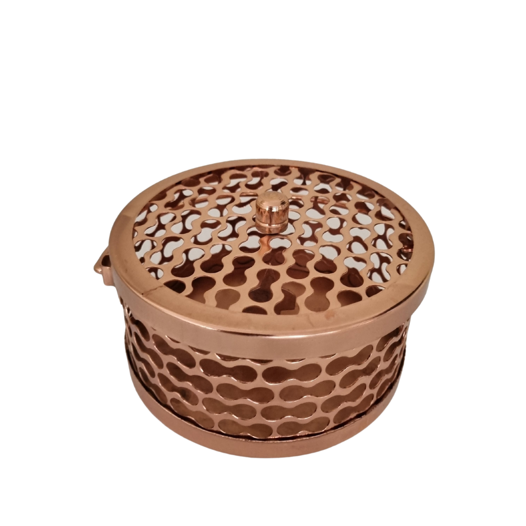  Metal Mosquito Coil Holders Rose GOld