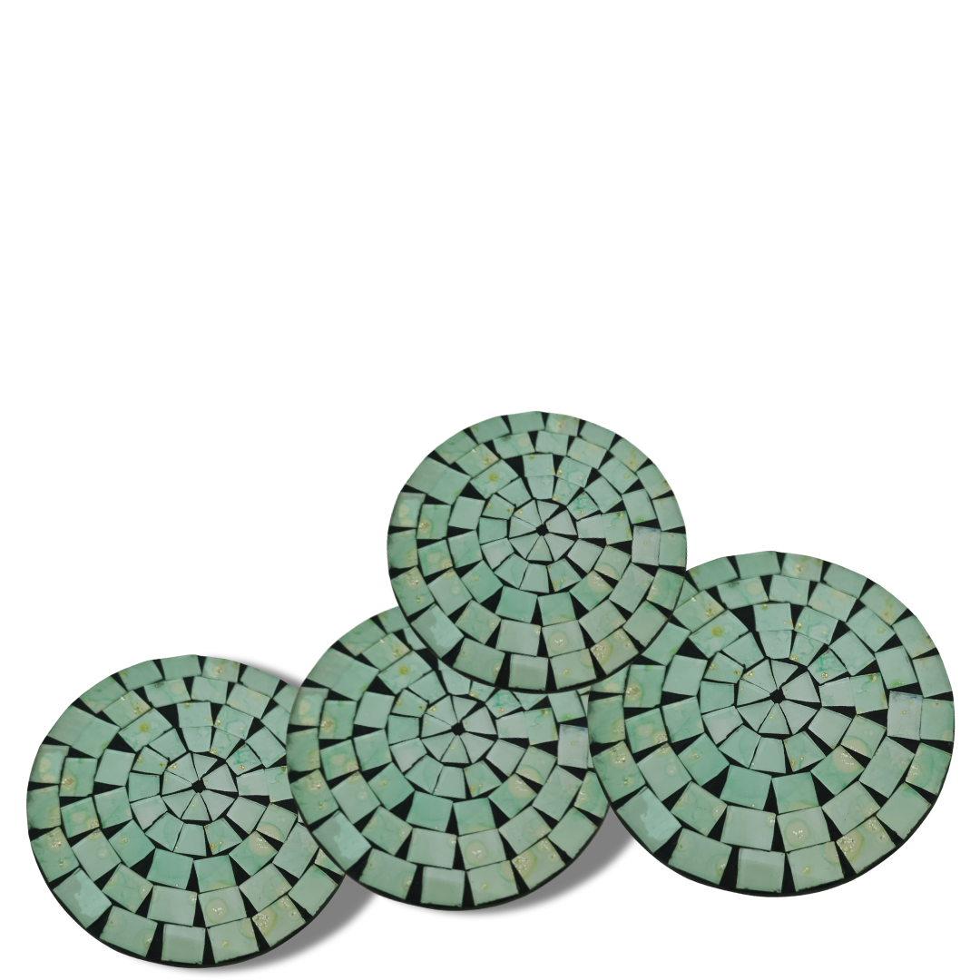 Ice green design 4 pieces 