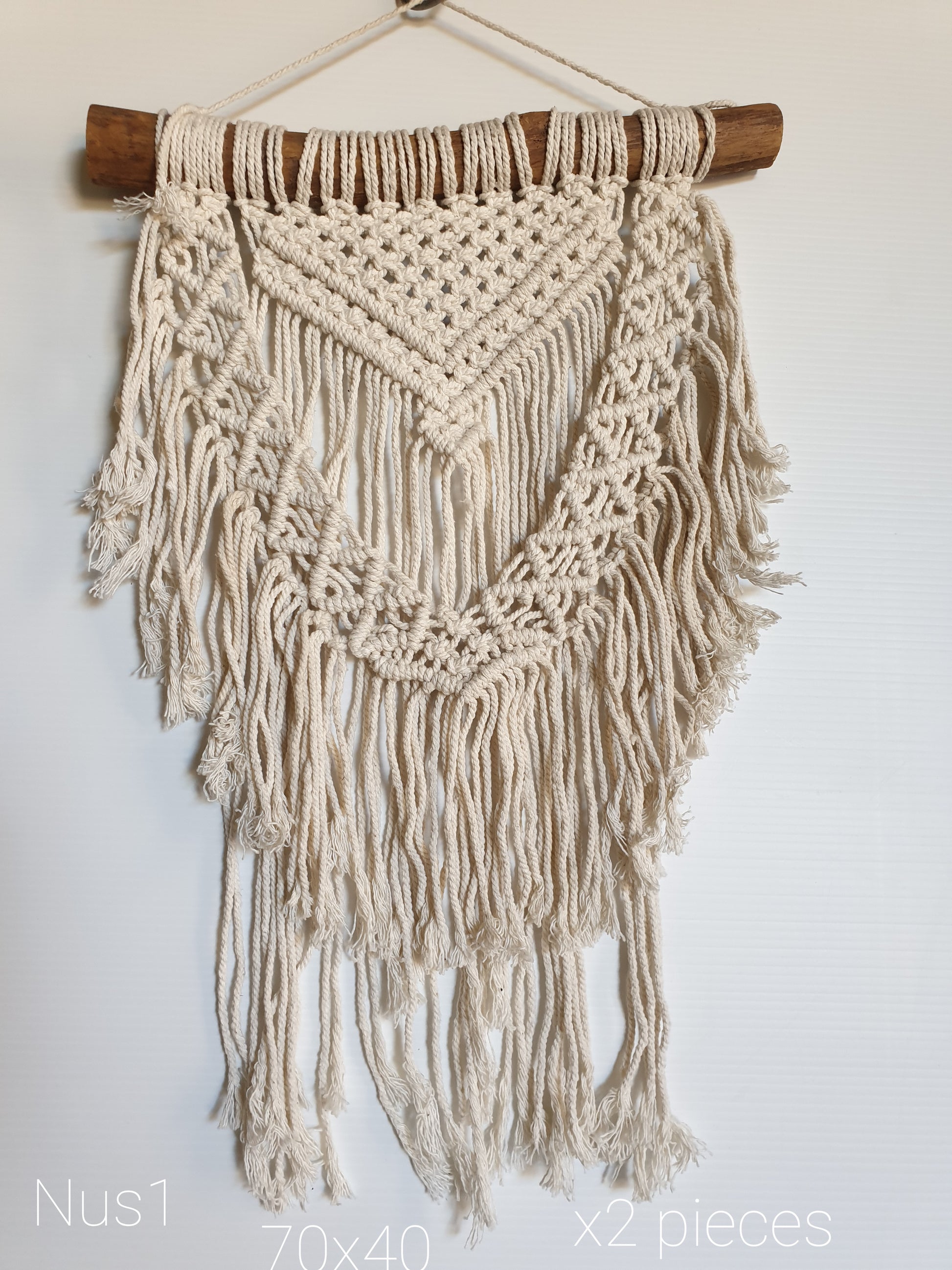 Boho Chic Macrame Wall Hanging 1