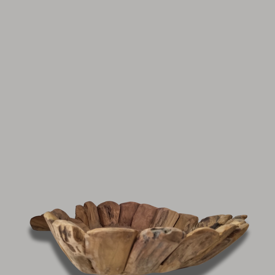 Rustic Teak Harmony Bowl