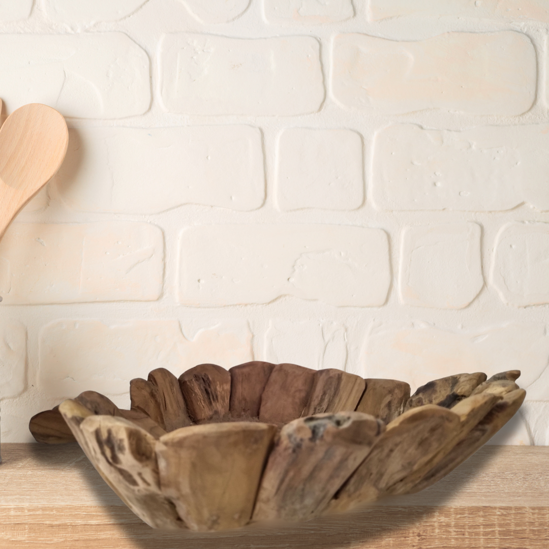 Rustic Teak Harmony Bowl