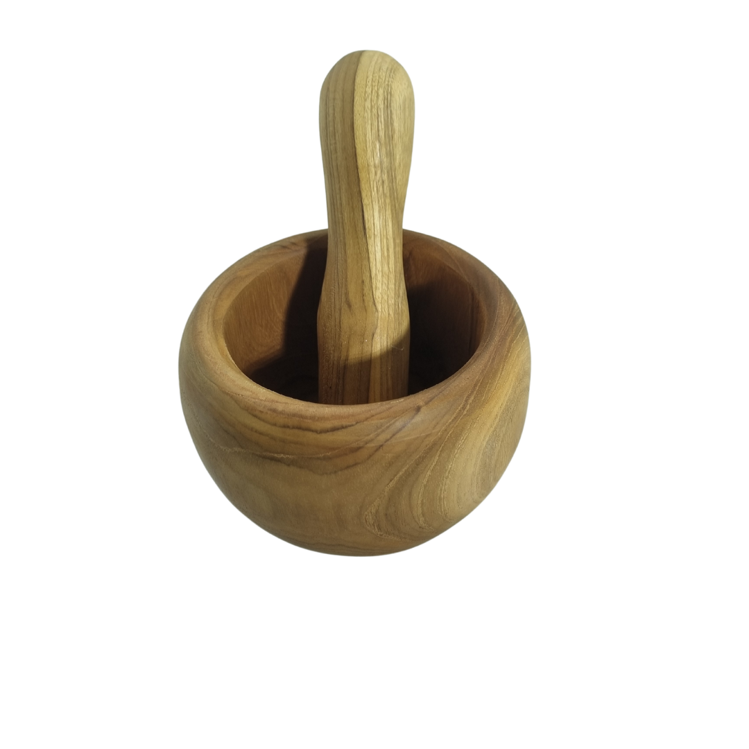 Pestal & Mortar Wooden Kitchen Tools style 1 