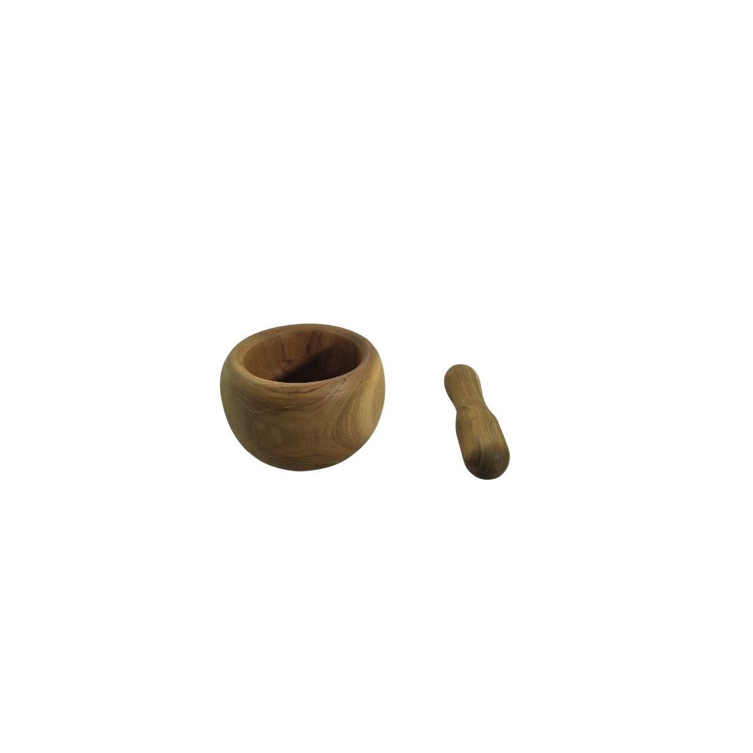 Pestal & Mortar Wooden Kitchen Tools style 1 