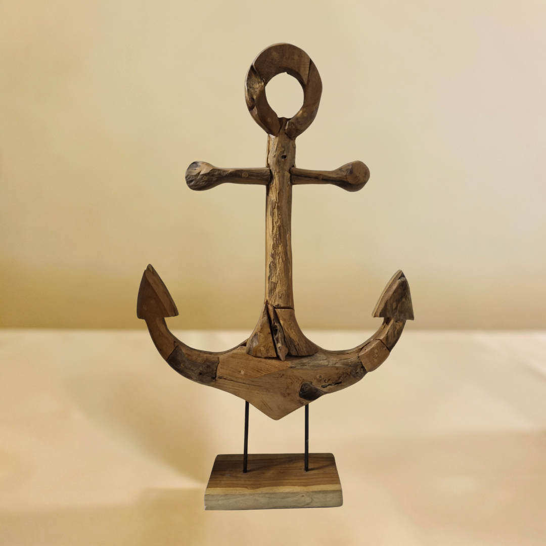 Rustic Reclaimed Teak Anchors