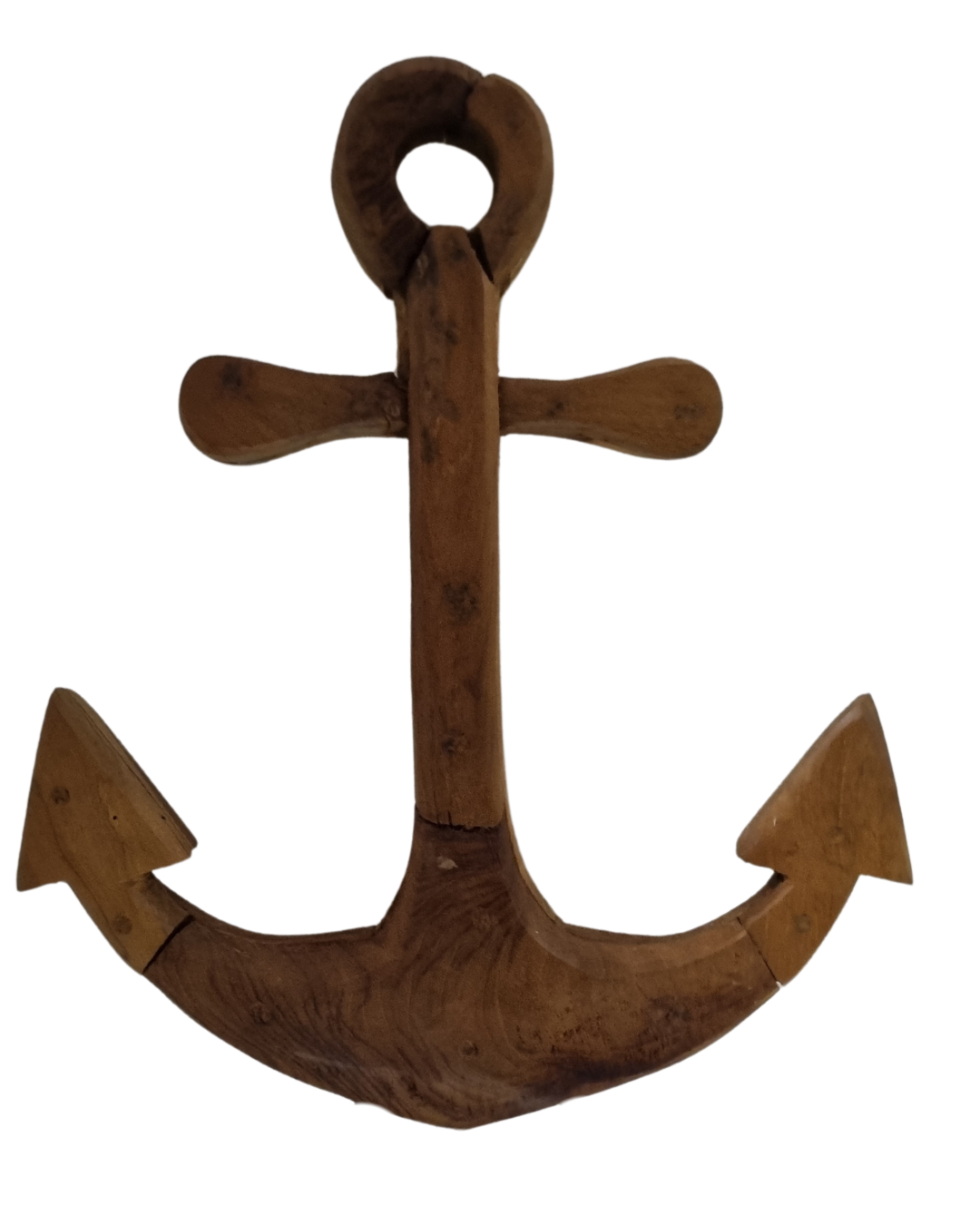 Rustic Reclaimed Teak Anchors NO STAND 