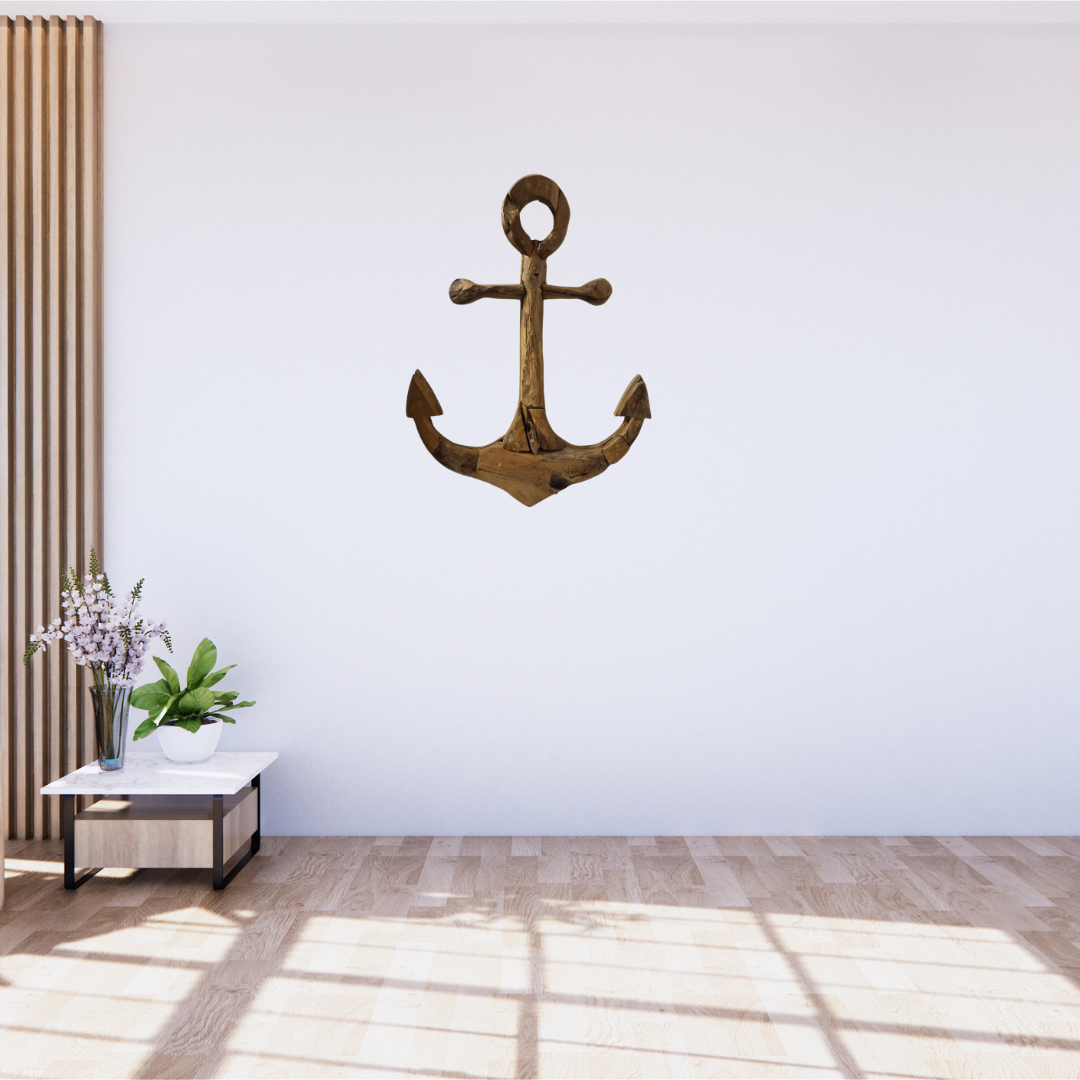 Rustic Reclaimed Teak Anchors