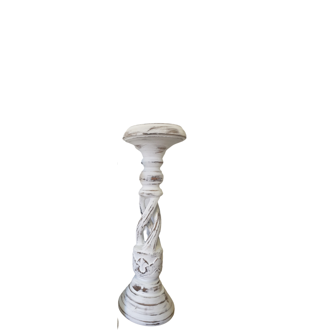 Rustic Twist Candle Holders