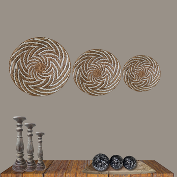 Rustic Wooden Candle Holders