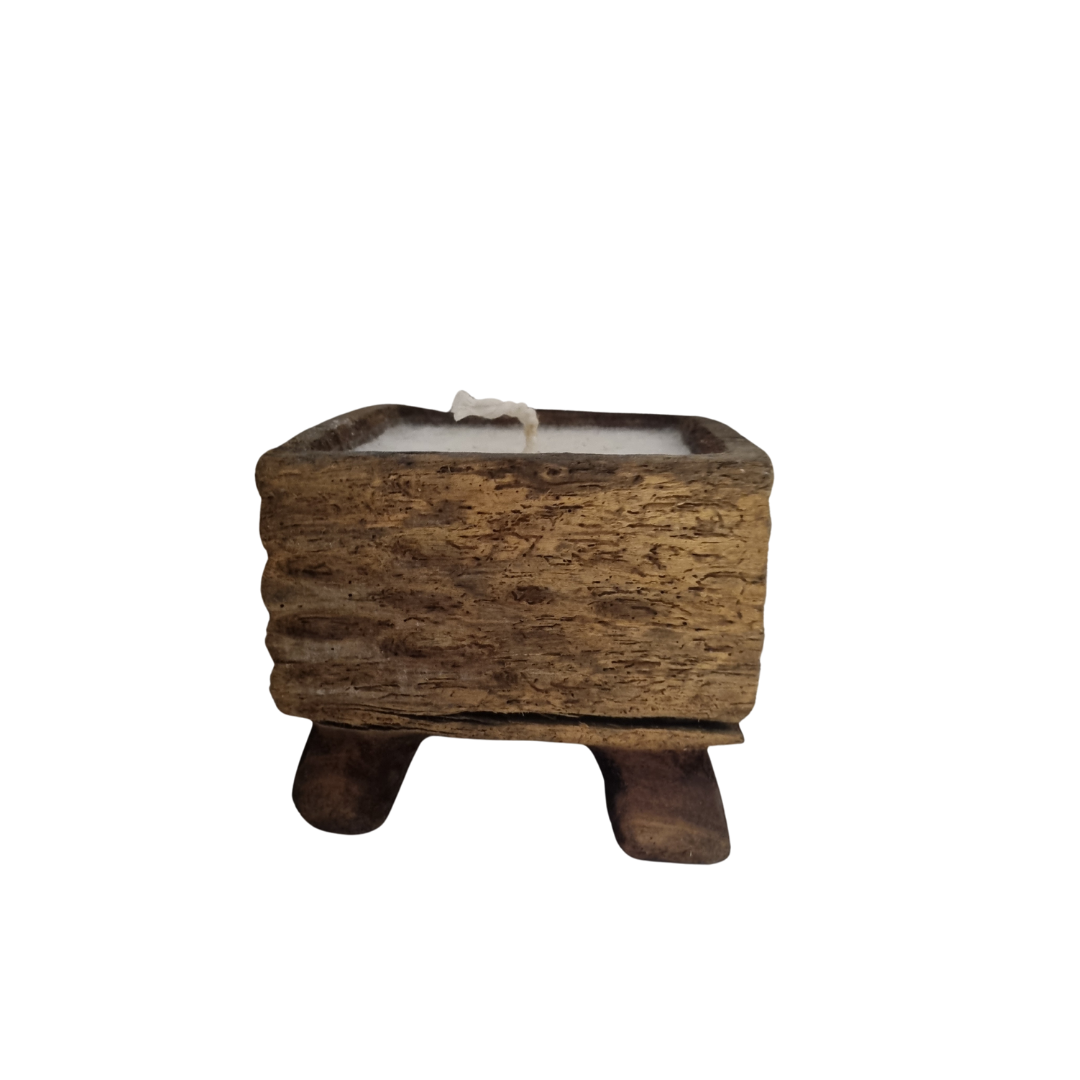 Rustic Wooden Candles STYLE 1