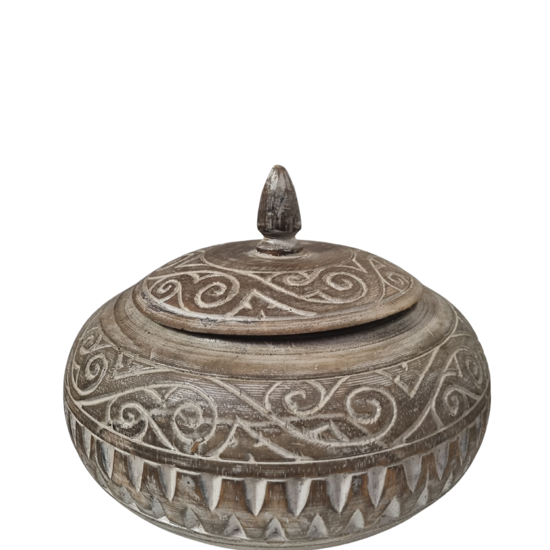 Boho Harmony Wooden Bowl Collection