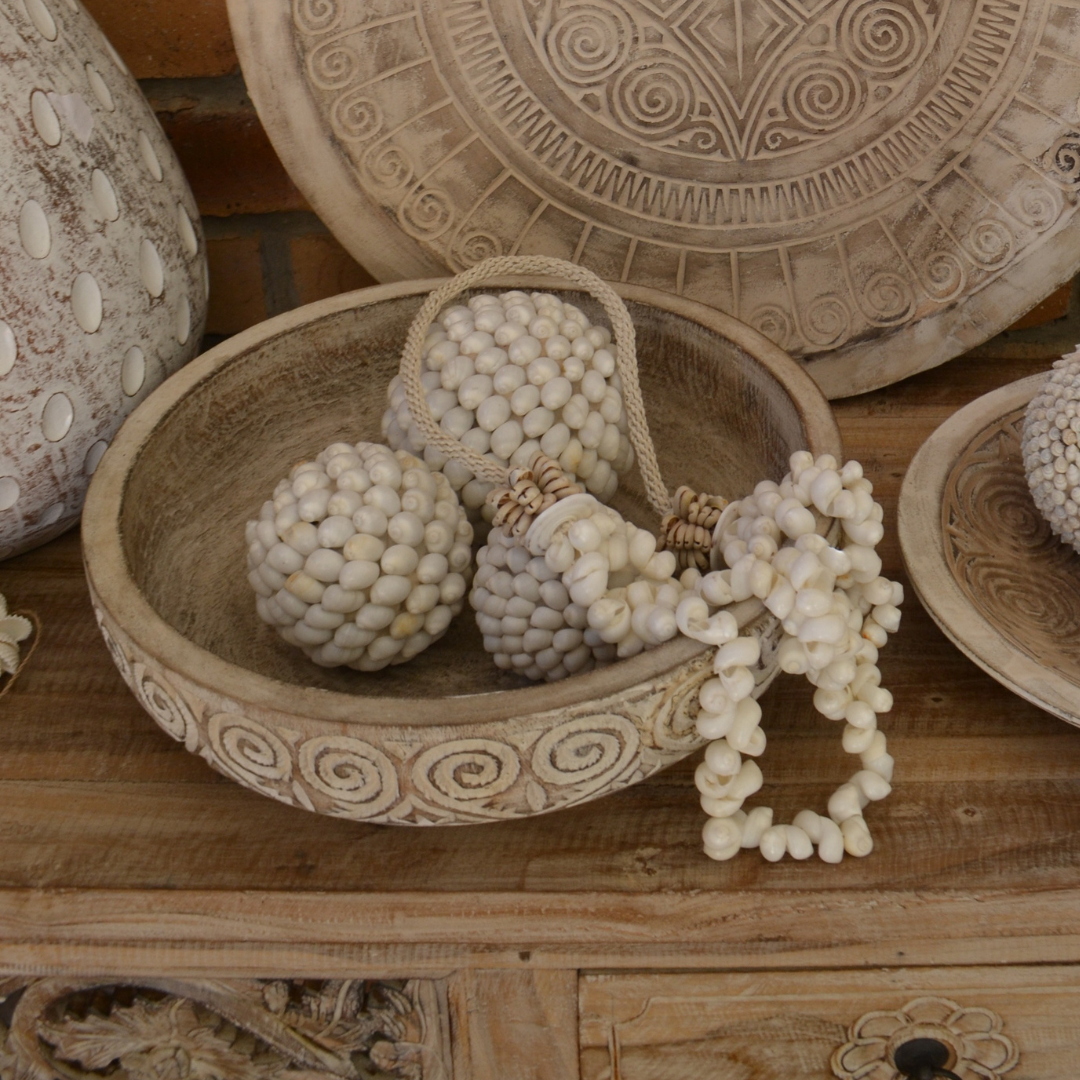 Exsquisite Items Exquisite Shell Balls Decor - Azure Decor