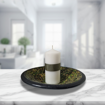 Verdant Harmony Mosaic Bowl