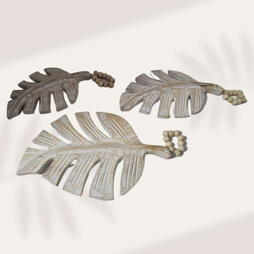 Oak Serenity Leaf Decor