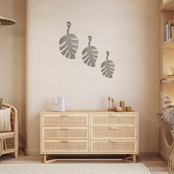 Oak Serenity Leaf Decor