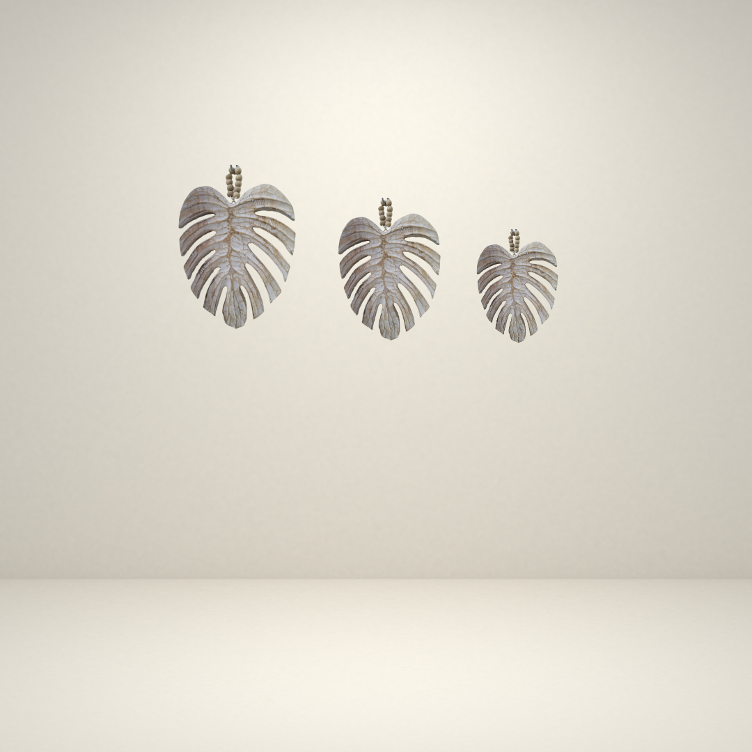 Oak Serenity Leaf Decor