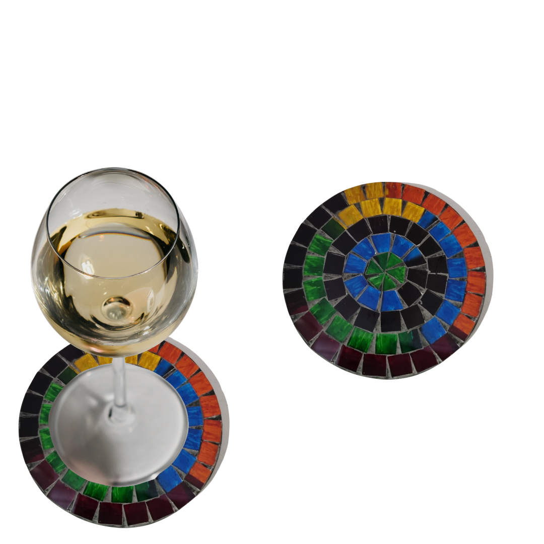Mosaic Mirage Drink Coasters