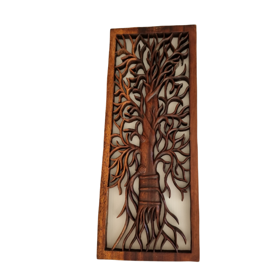 Carved Timber Wall Art Assorted Designs