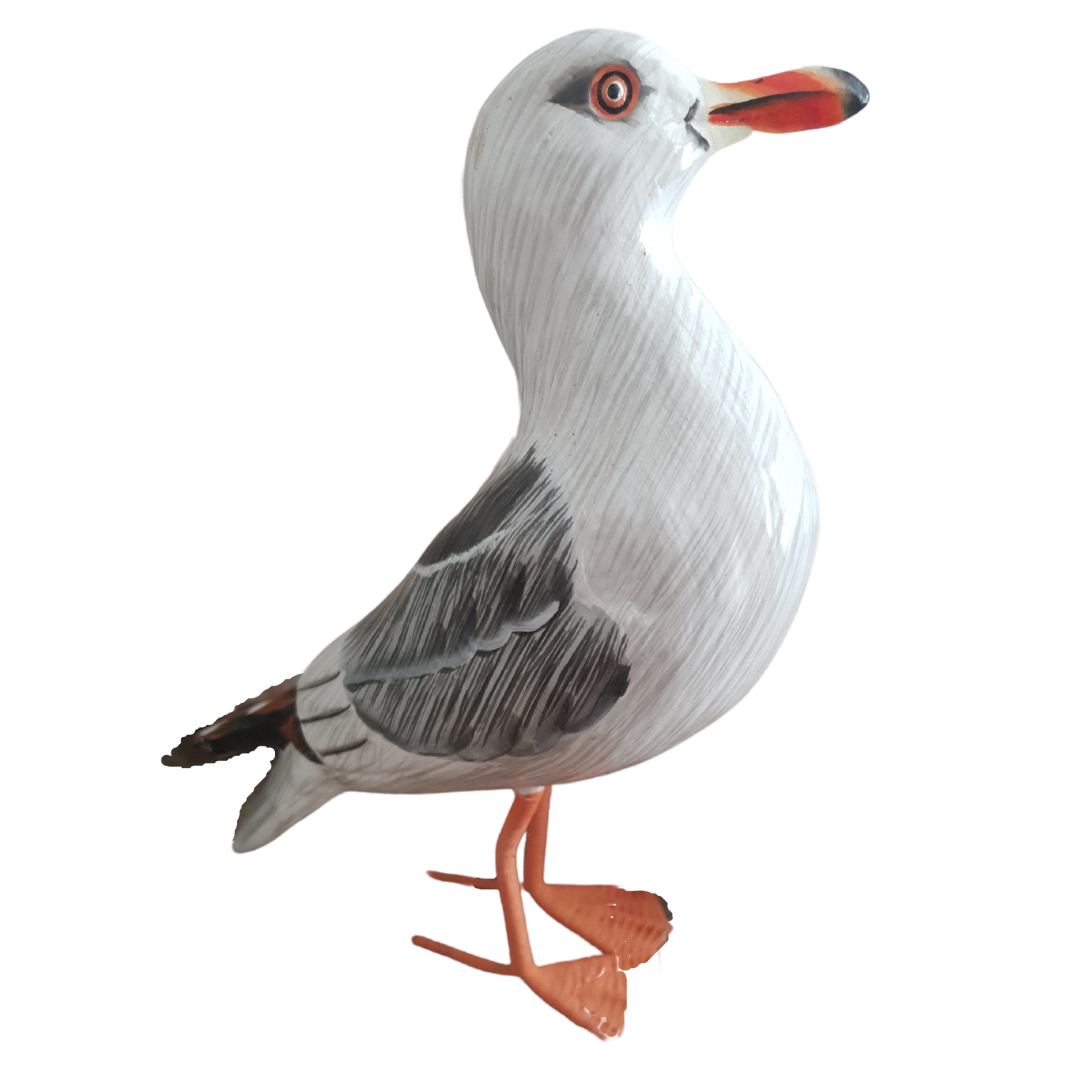 Seagull Wooden Carving