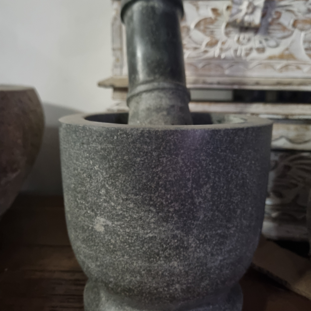 Pestle And Mortar Stone Design