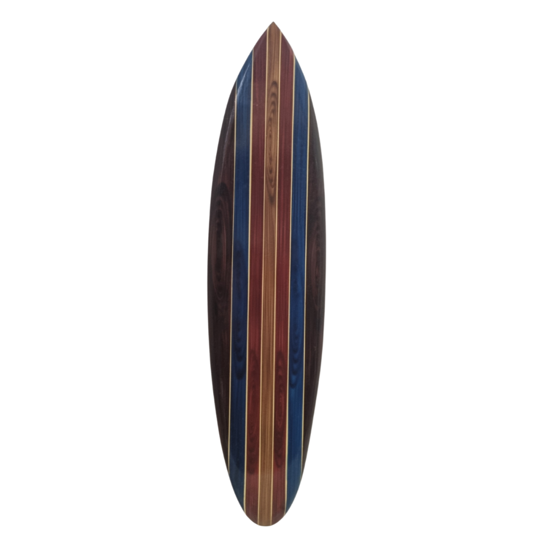 Surfboard Wall Art dark blue