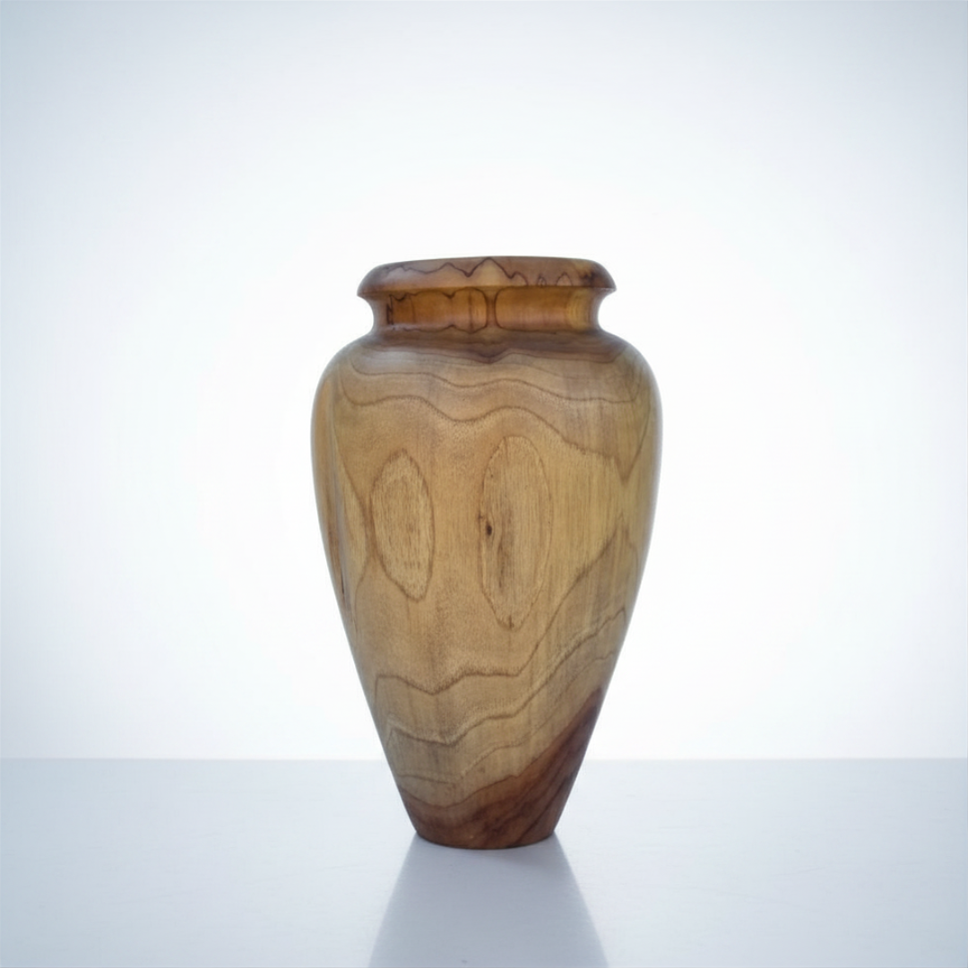 Natural grain pattern on a white background