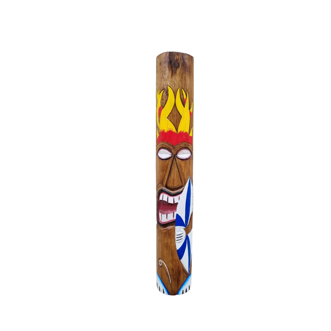 Tiki Bar Totem Wall Mask