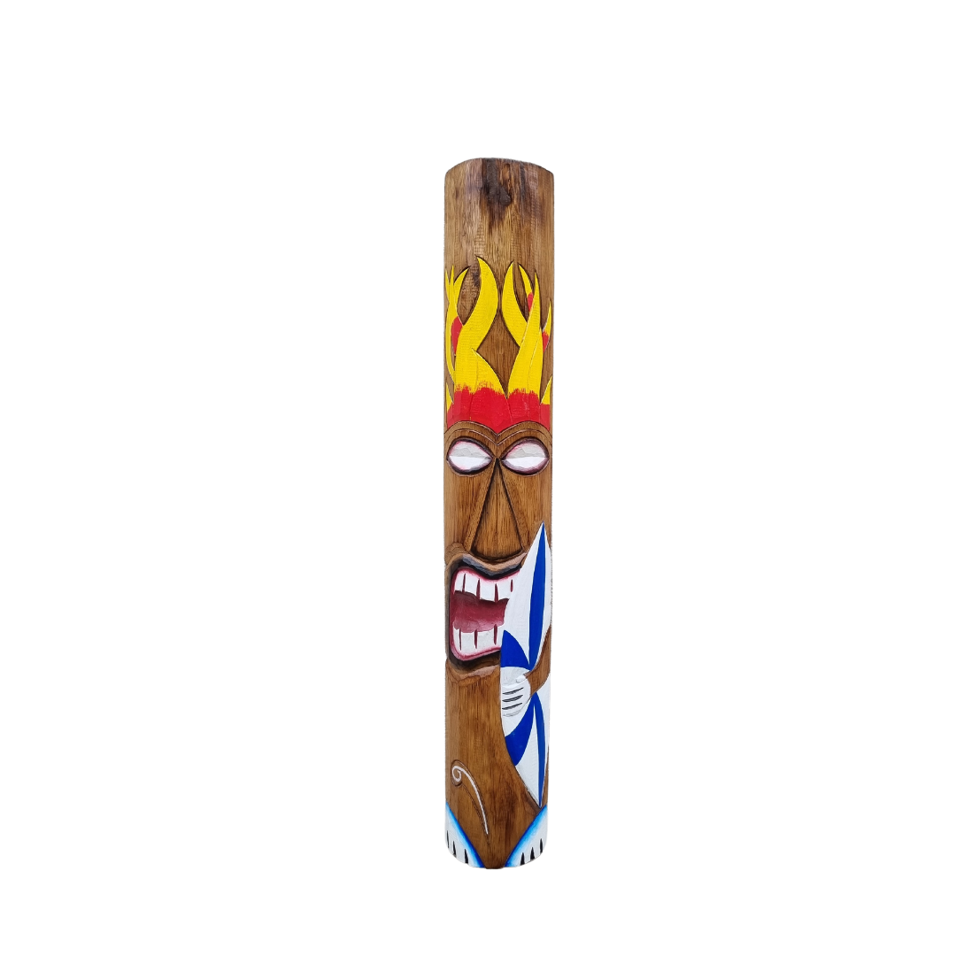 Tiki Bar Totem Wall Mask