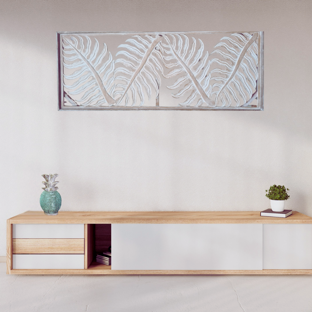 Tropical Fern Wall Hanging Natural