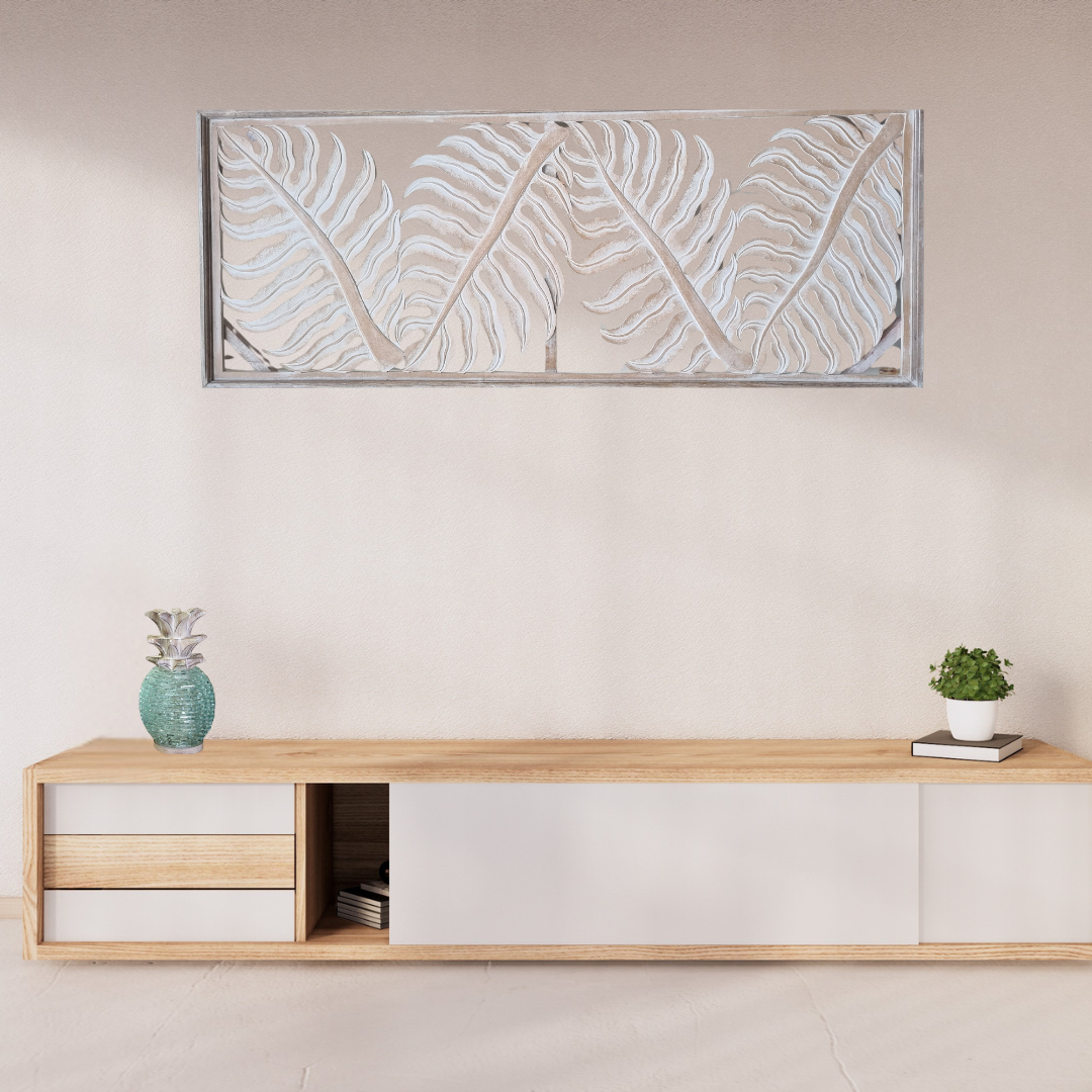 Tropical Fern Wall Hanging Natural