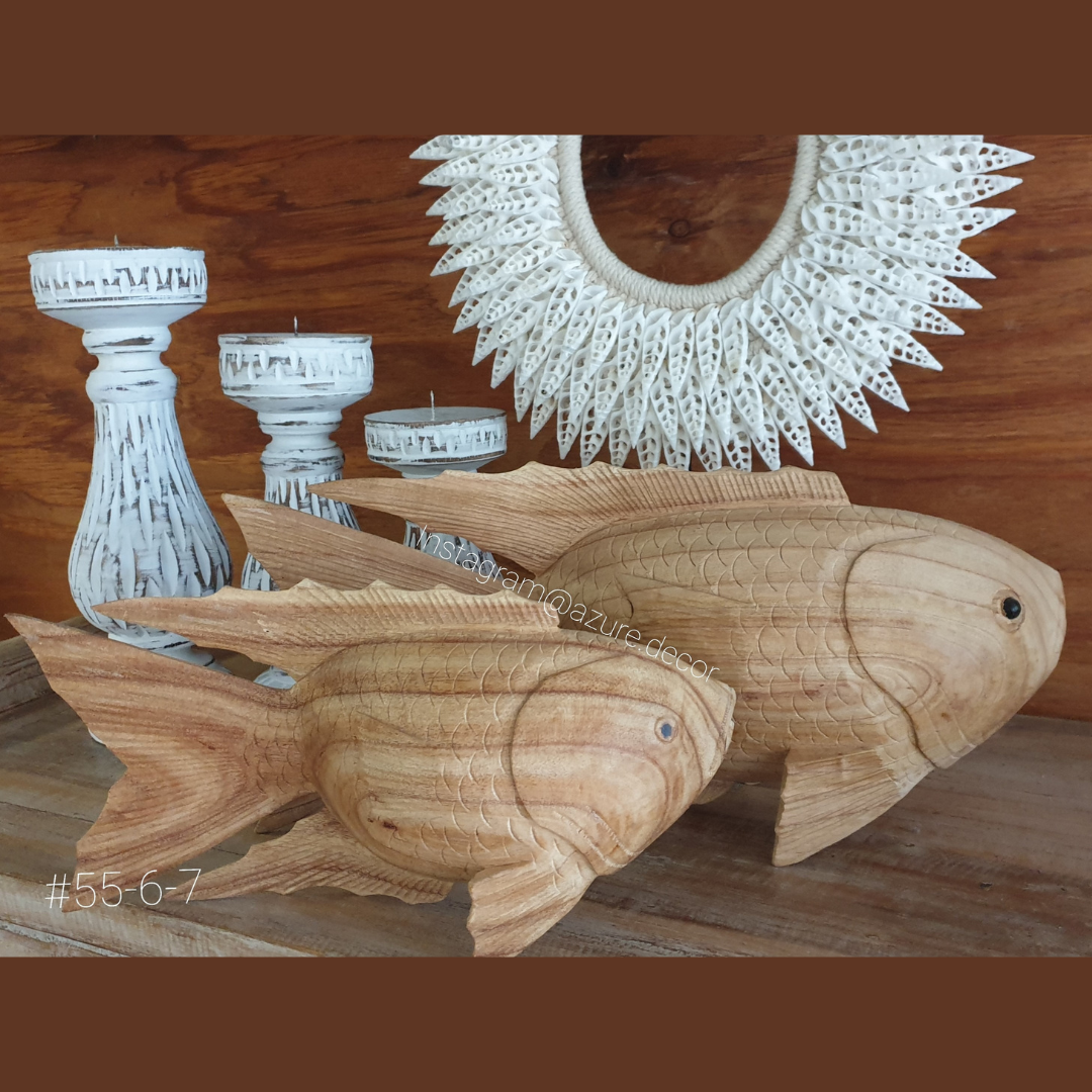 Koi Fish Carving