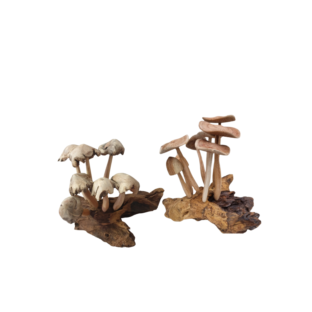 Mushroom Art Hand-Crafted 