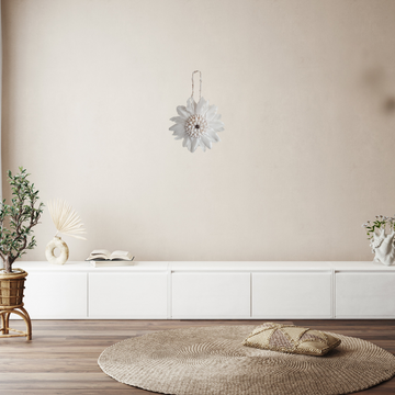 Small White Juju Wall Décor