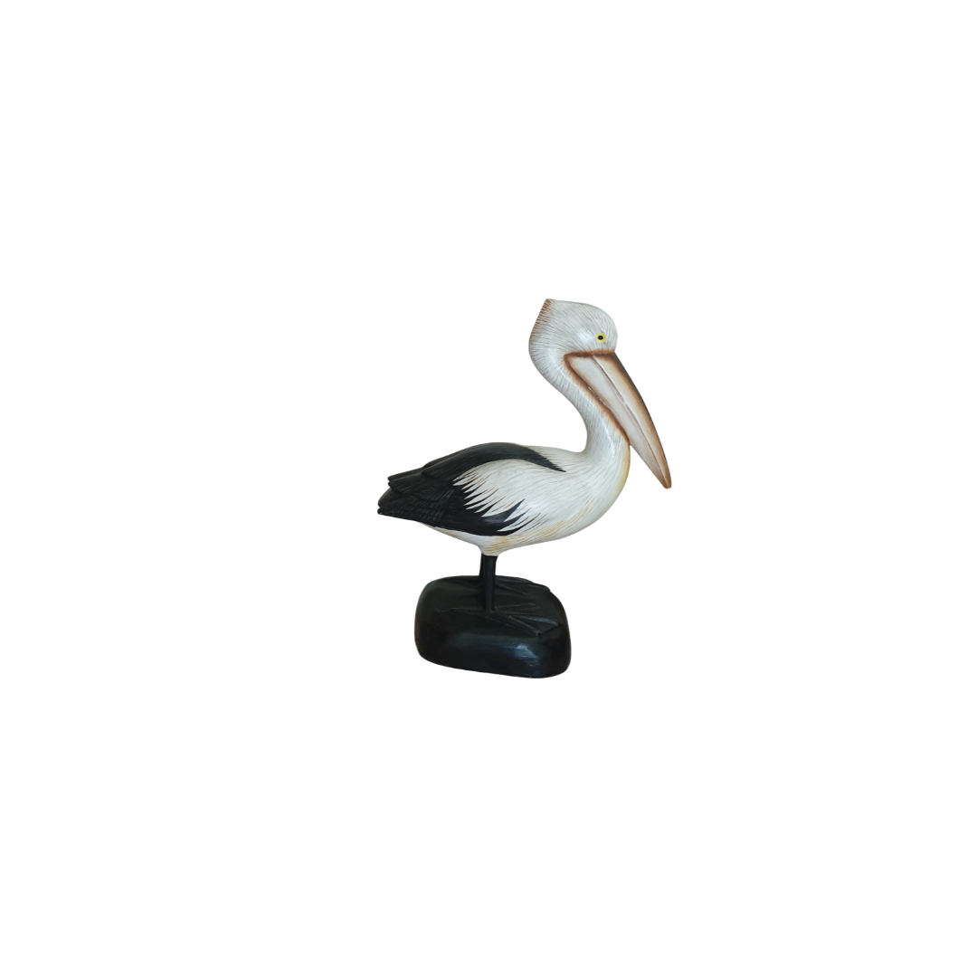 Wooden Pelican Décor