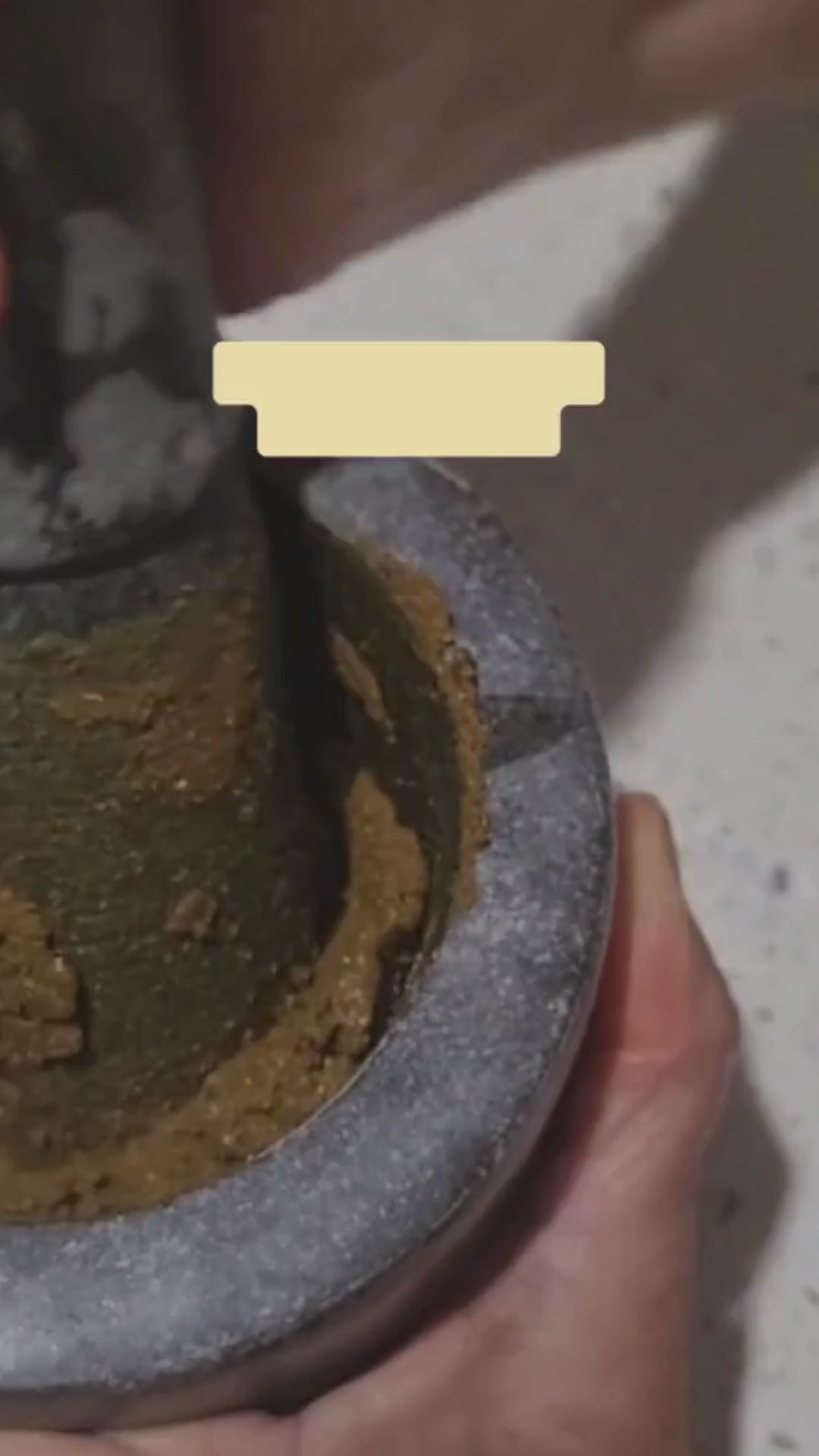 Stone Mortar and Pestle Set