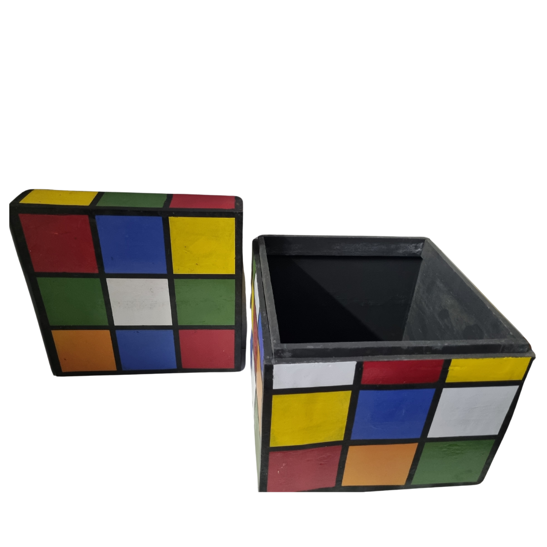 Rubycube Rubik's Cube Multicolour Décor - Azure Decor