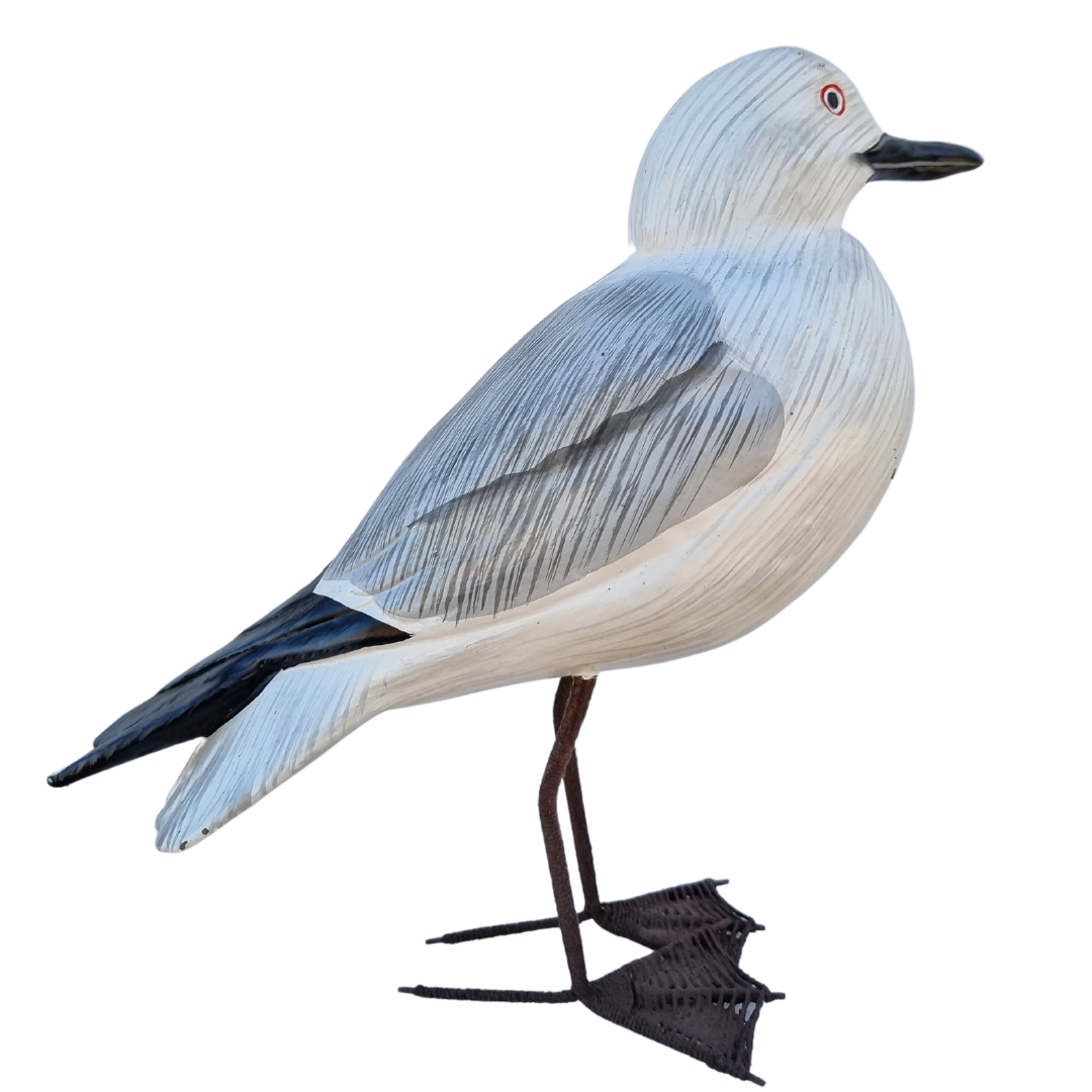 Seagull Wooden Carving