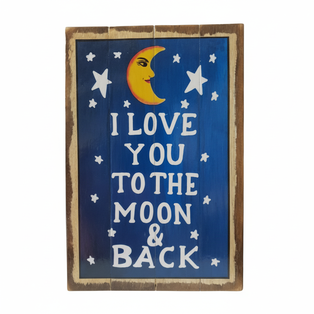 30x20cm wall artwork set on a white back ground