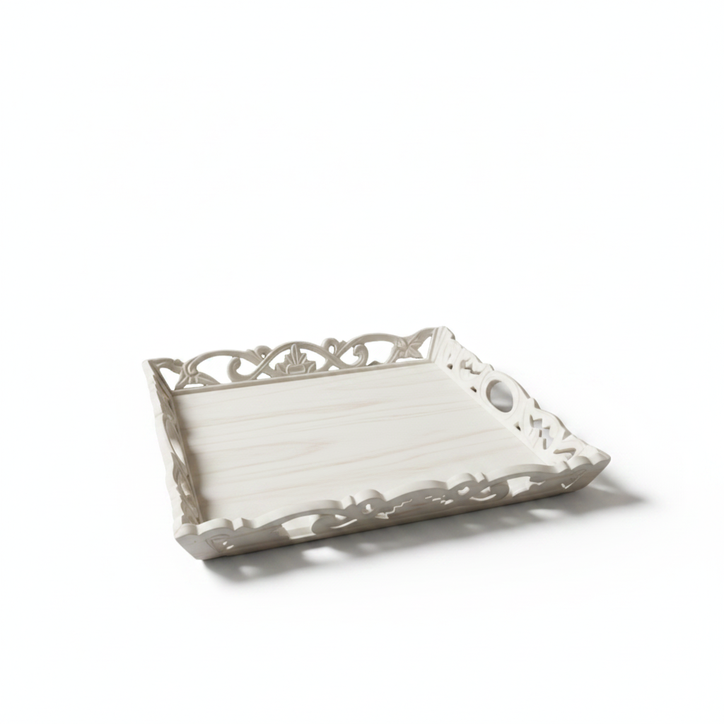 Square design on a white background