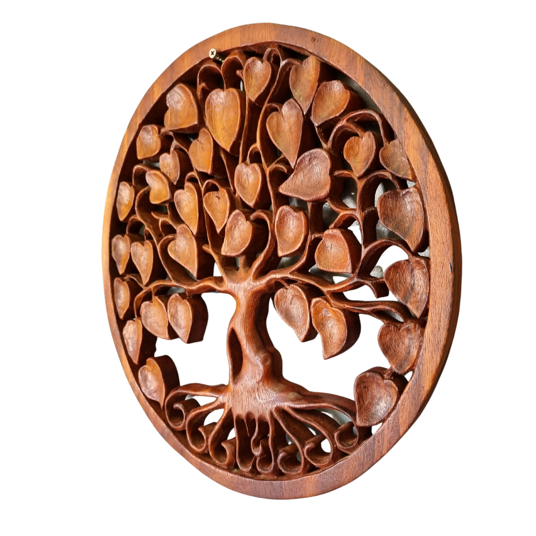 Carved Timber Wall Art Assorted Designs